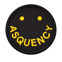 a yellow smiley face with the word assequency on it