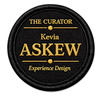 the curator kevia askew experience design